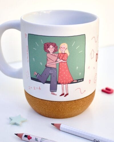 taza regalo maestra