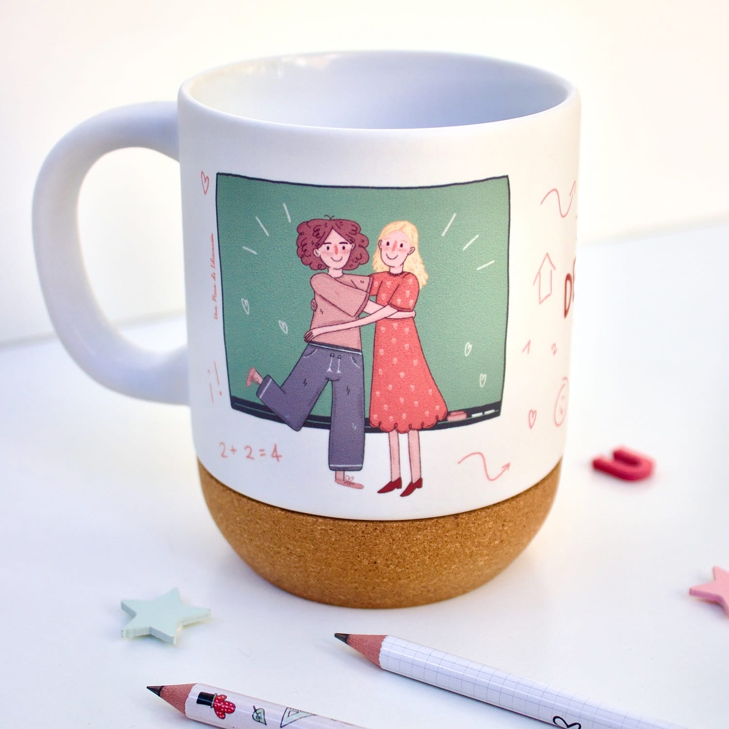 taza regalo maestra