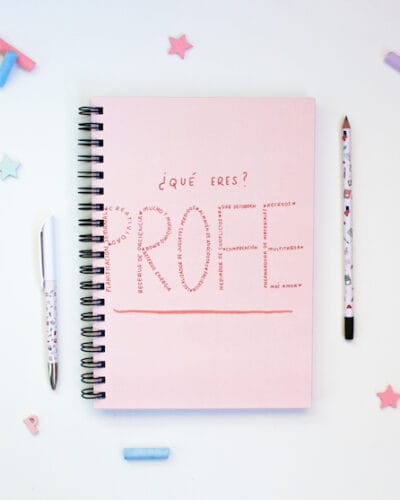 LIBRETA QUE ERES PROFE