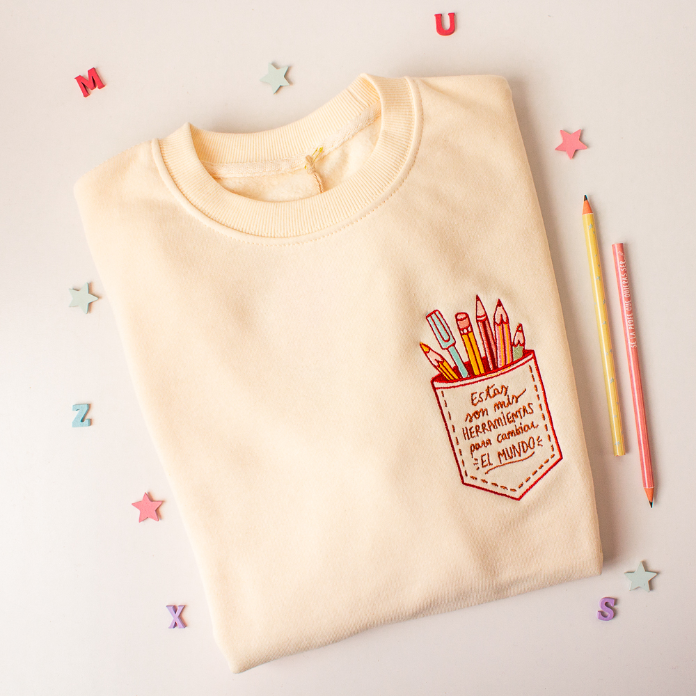 sudadera maestras