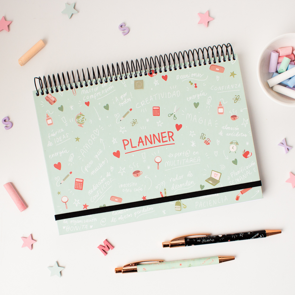 planner semanal tamaño b5