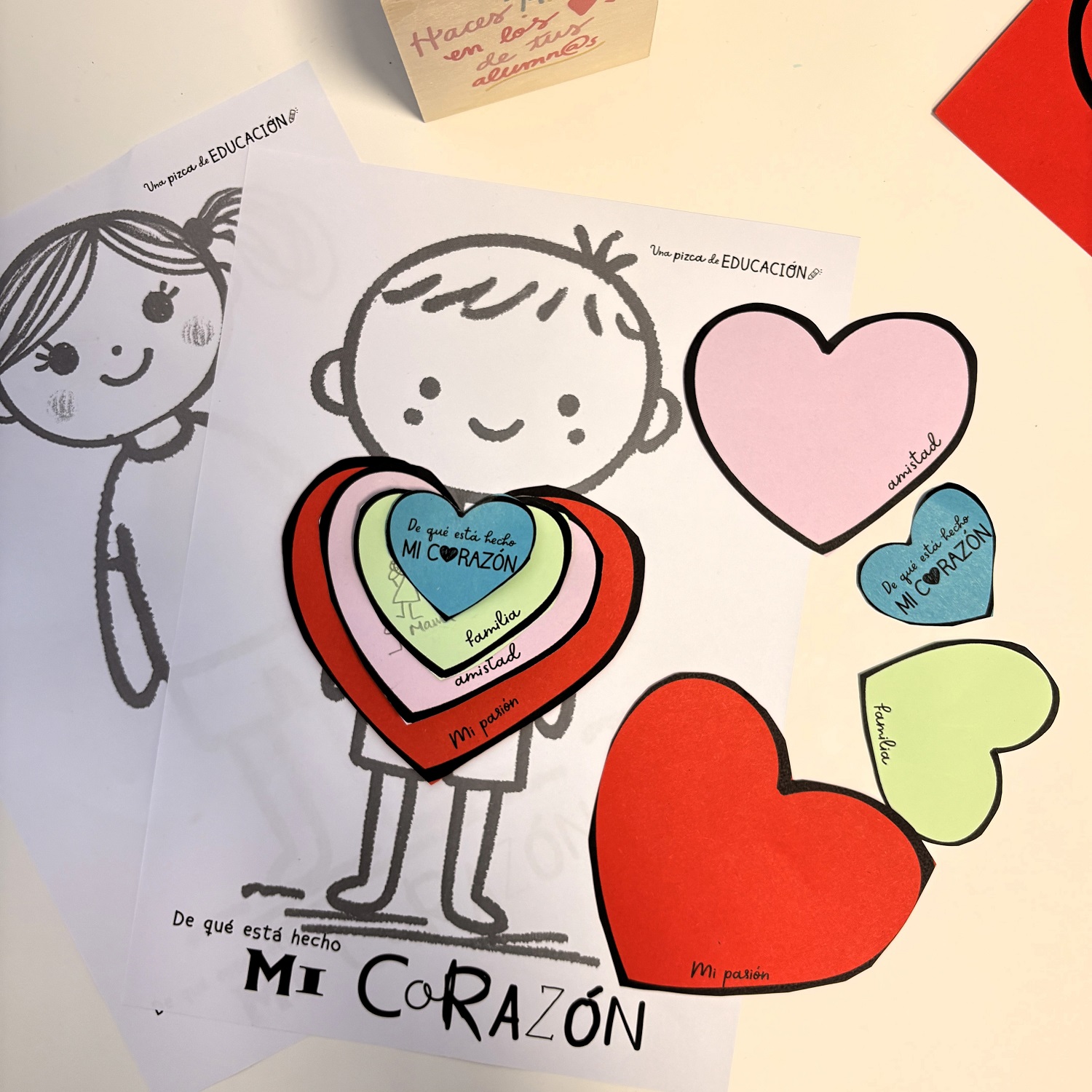actividad san valentín