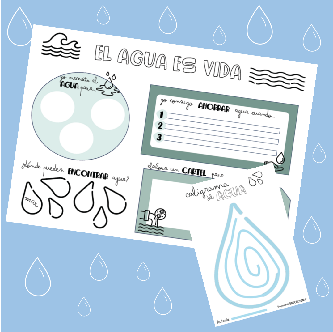día del agua en el cole