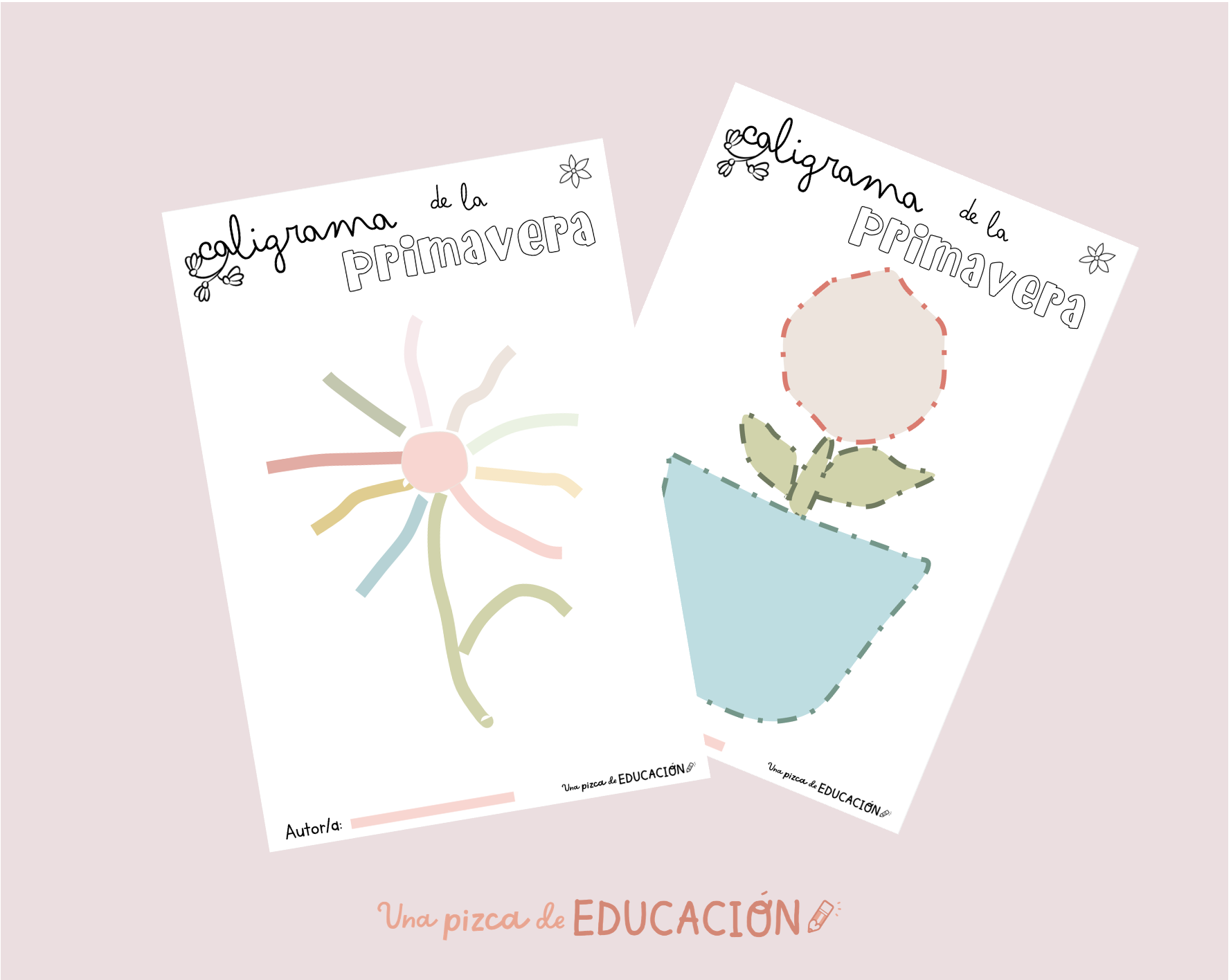 caligramas primavera