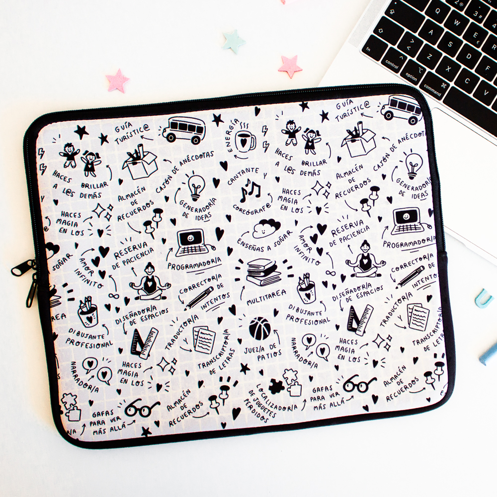 funda pc maestra