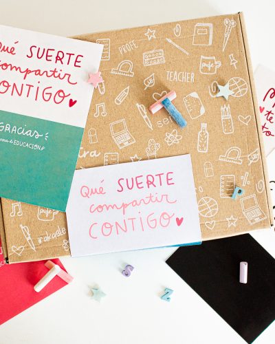 etiquetas caja regalo