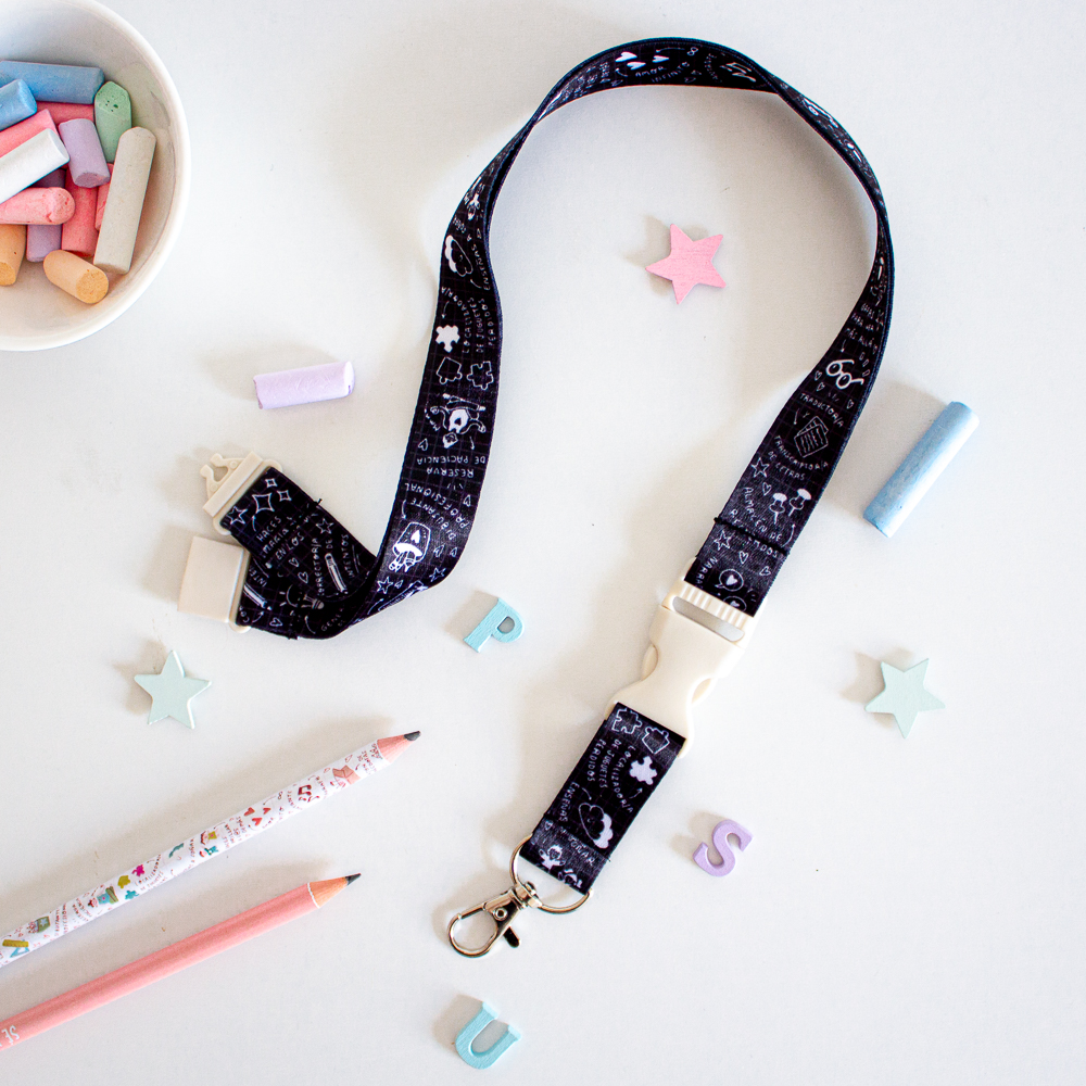 lanyard negro profes