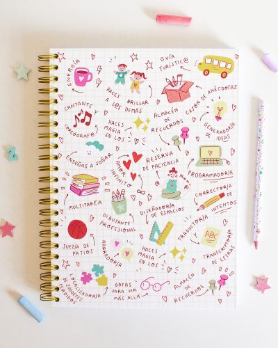 libreta cosas de cole