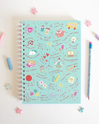 libreta b5 para maestras