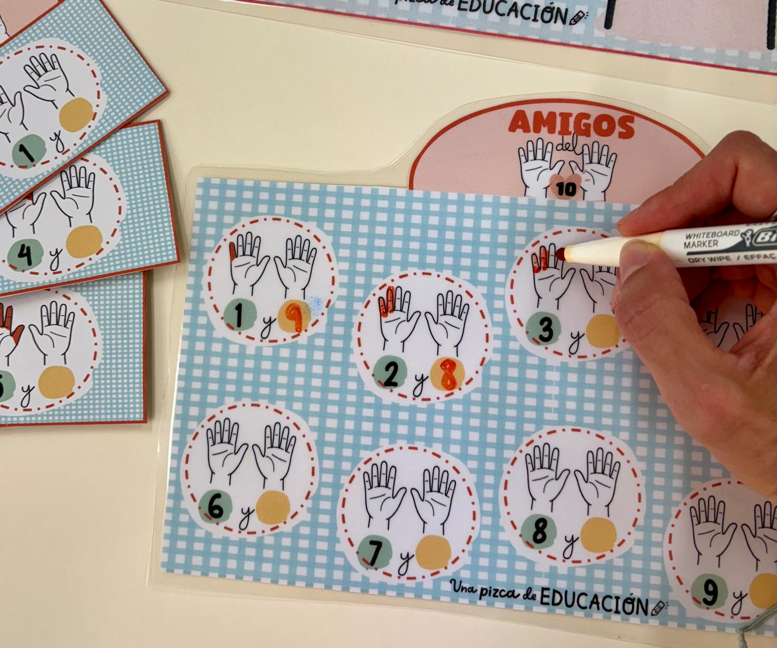plantillas amigos del 10