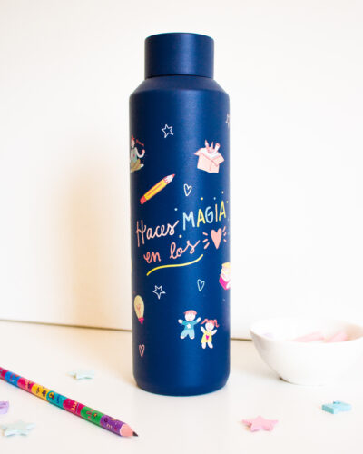 botella para maestras