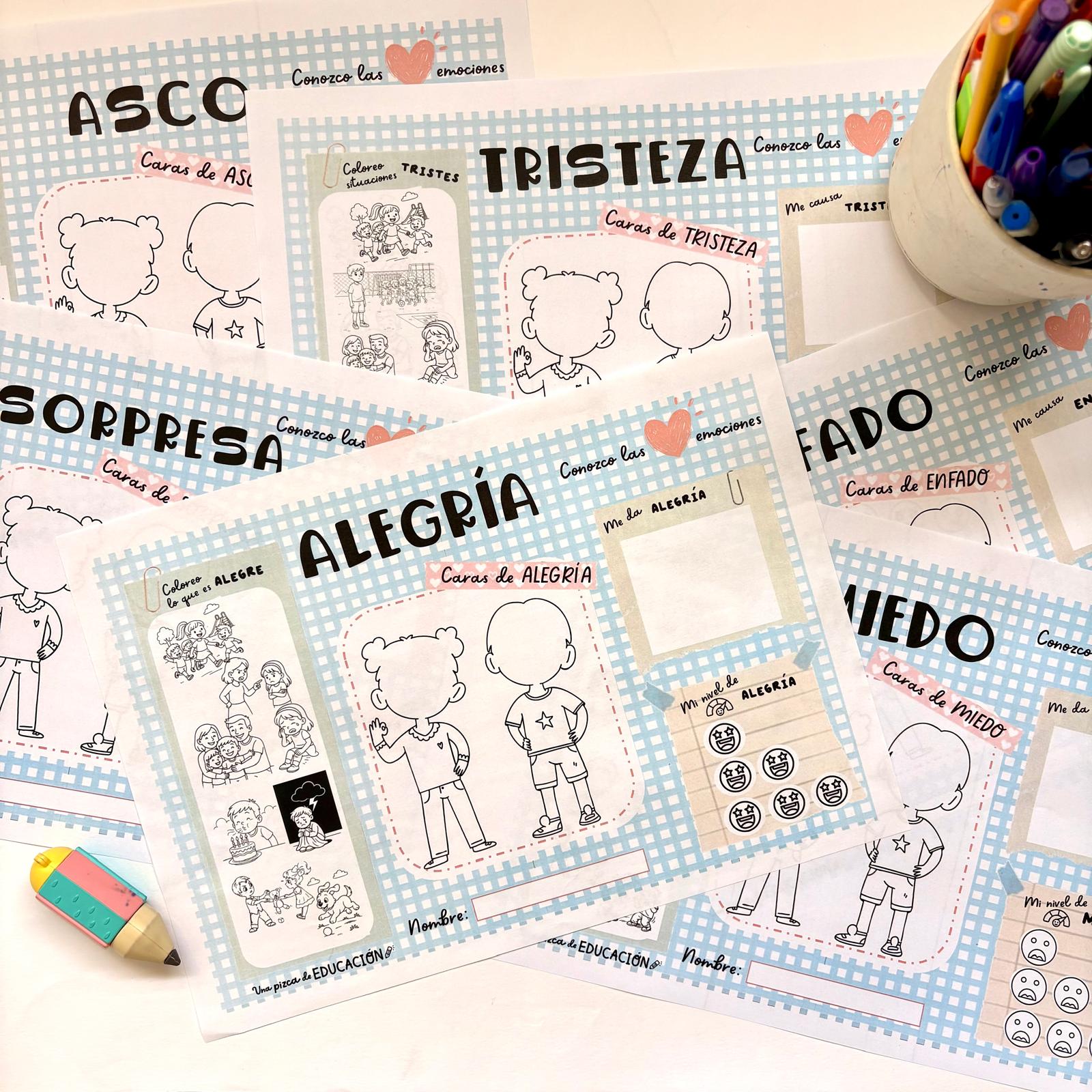 fichas emociones básicas