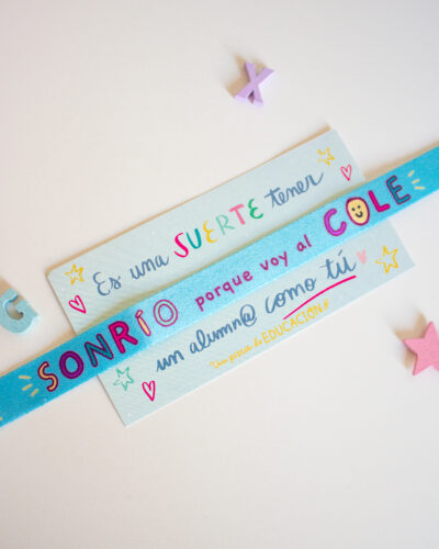 pulsera para regalar a tus alumnos