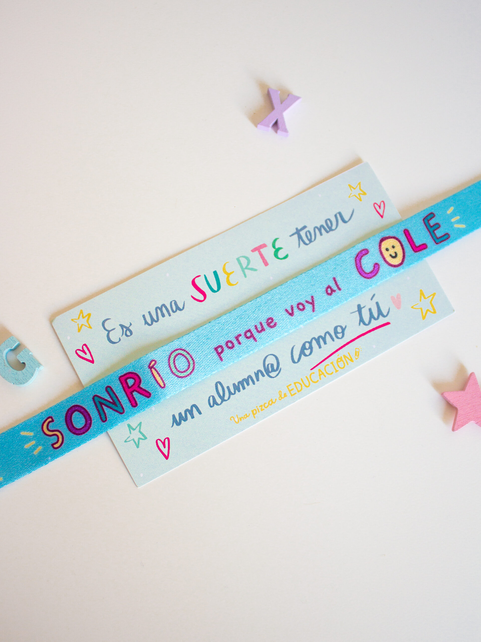 pulsera para regalar a tus alumnos