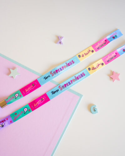 pulsera superpoderes para alumnos