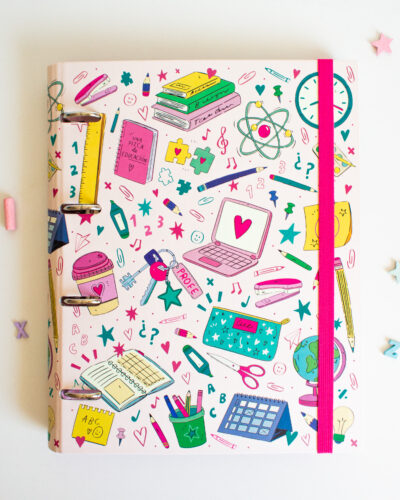 archivador rosa eres la magia del aula