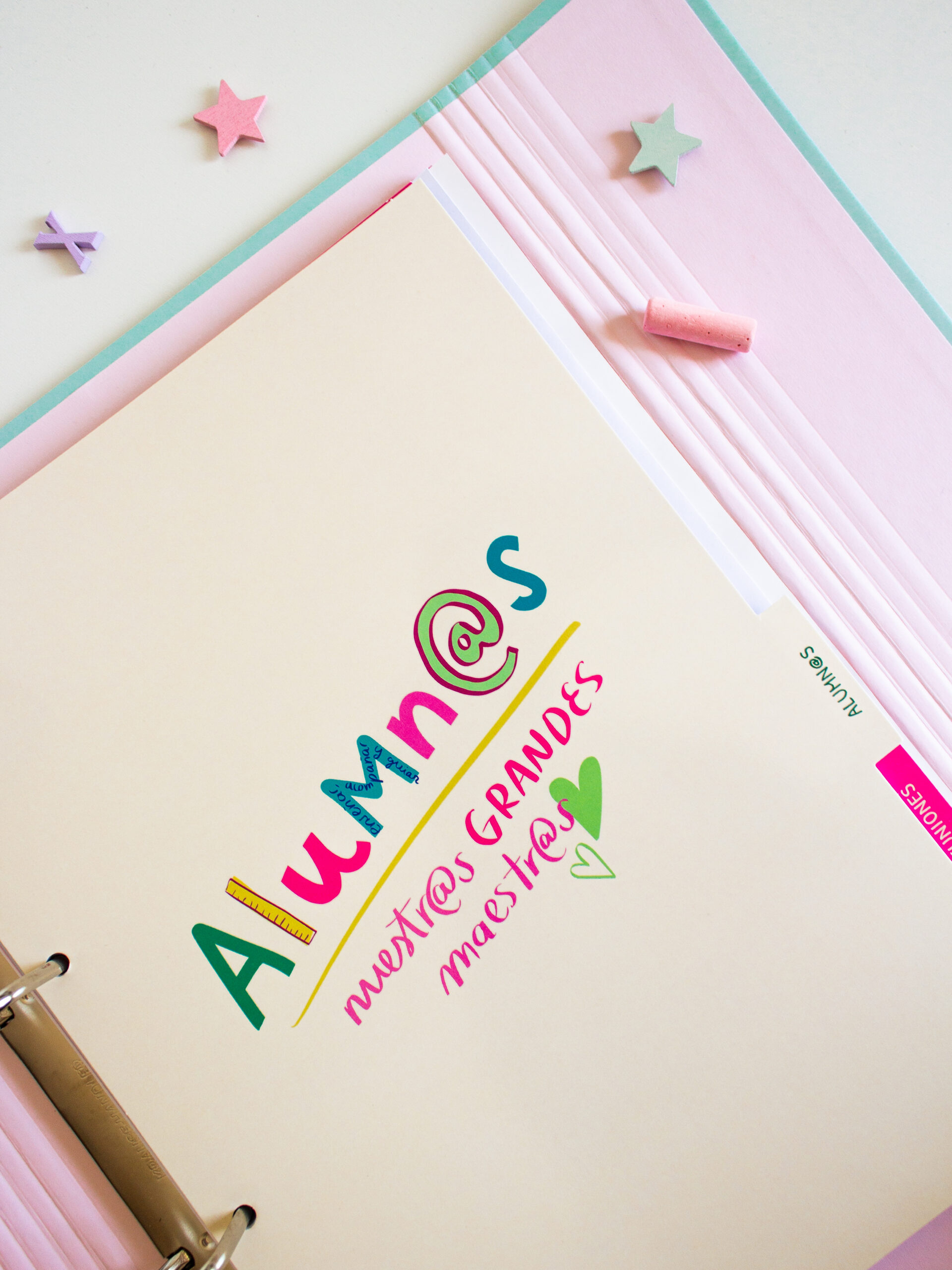 archivador para profes y maestras