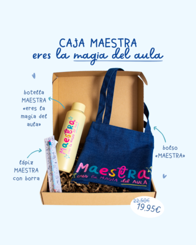 CAJA REGALO PARA MAESTRAS