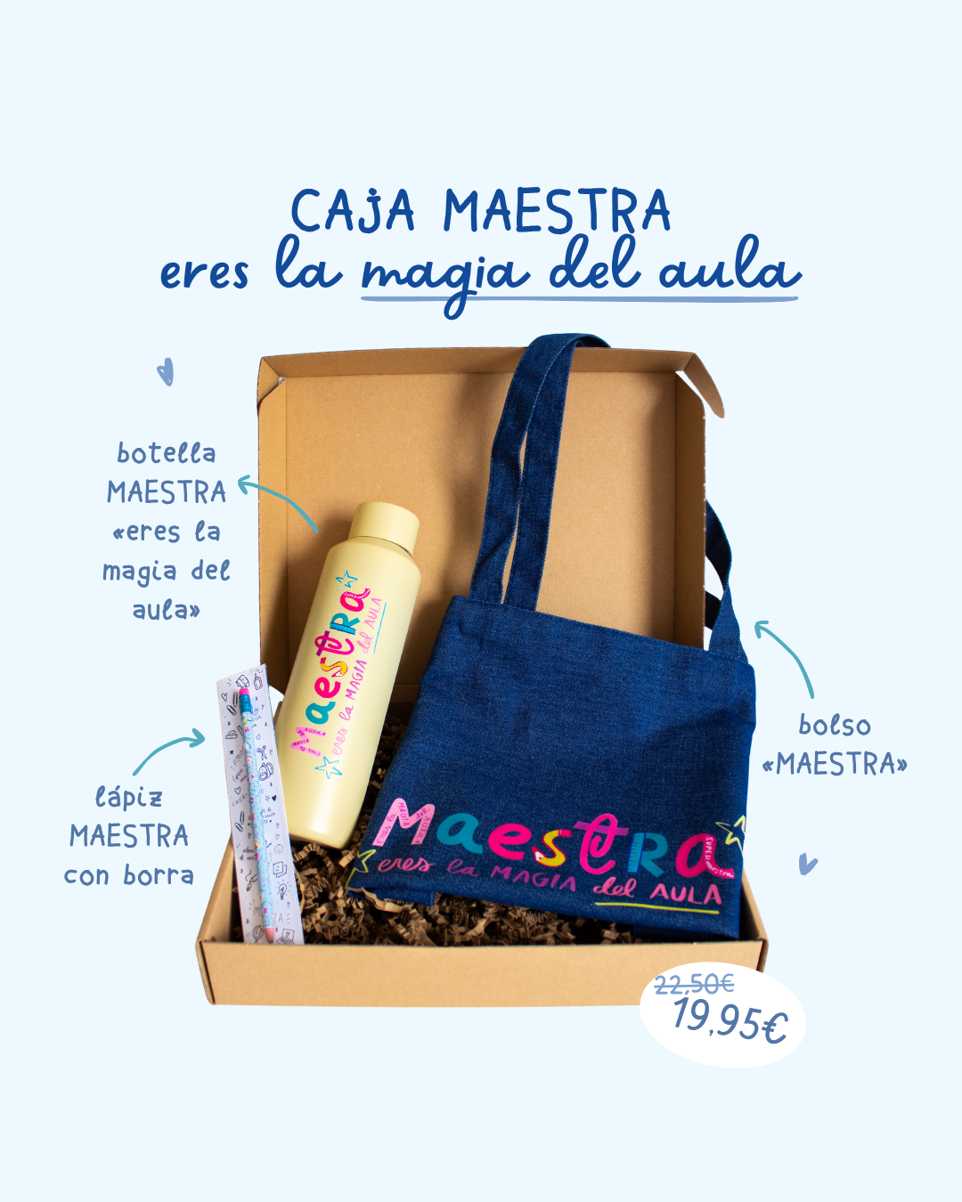 CAJA REGALO PARA MAESTRAS