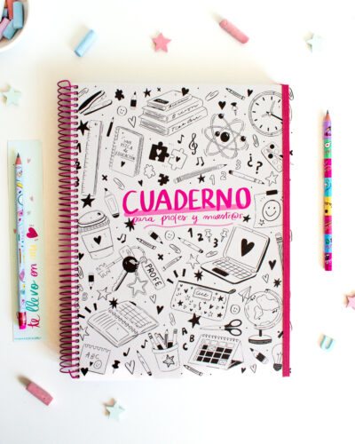 cuaderno crema maestra