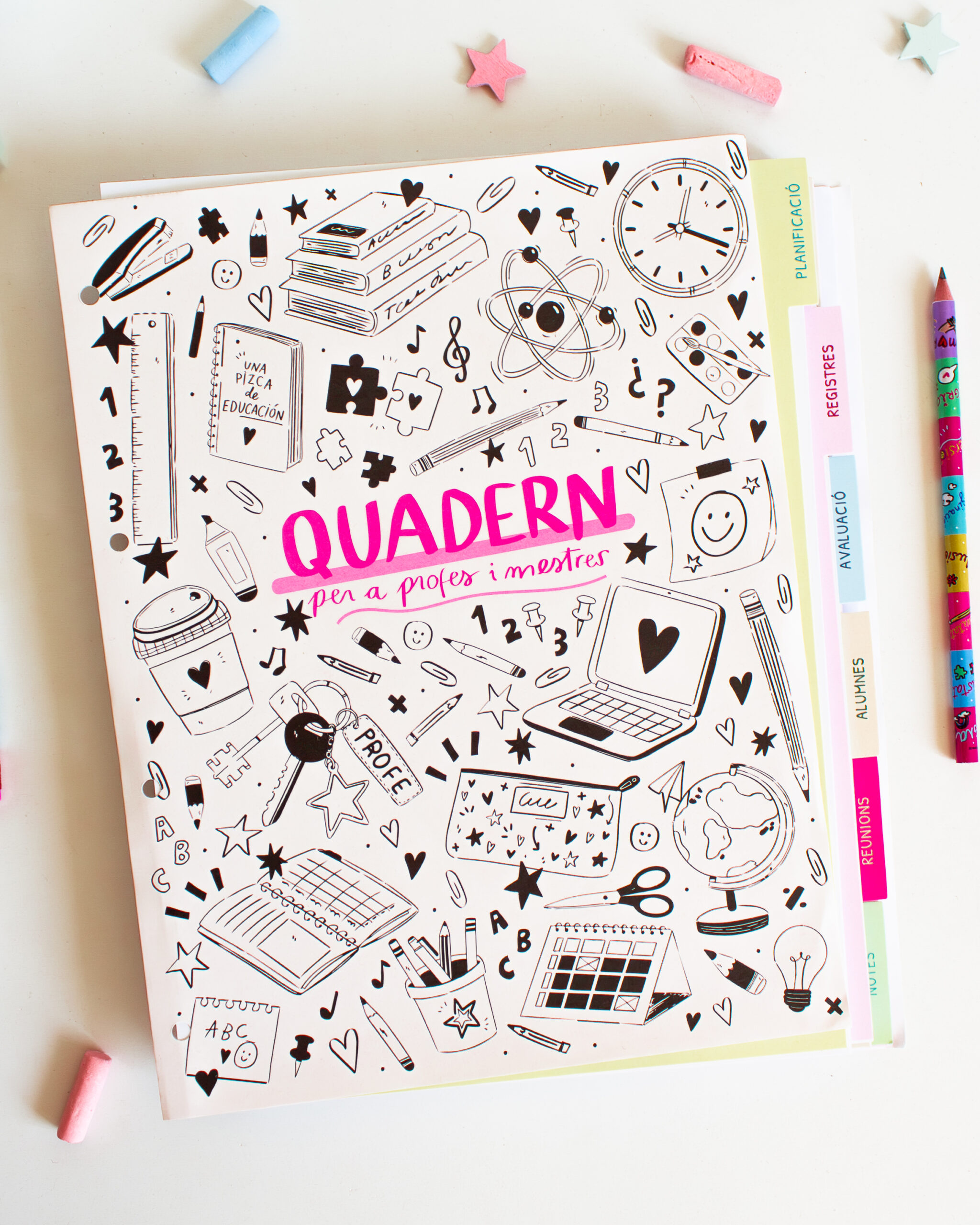 quadern retractilat portada crema