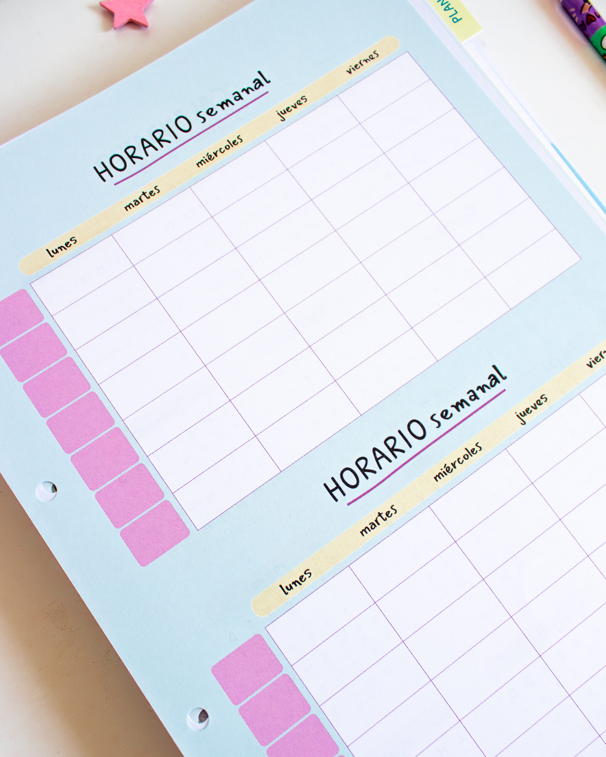 cuaderno retractilado para maestras y profes 26-27