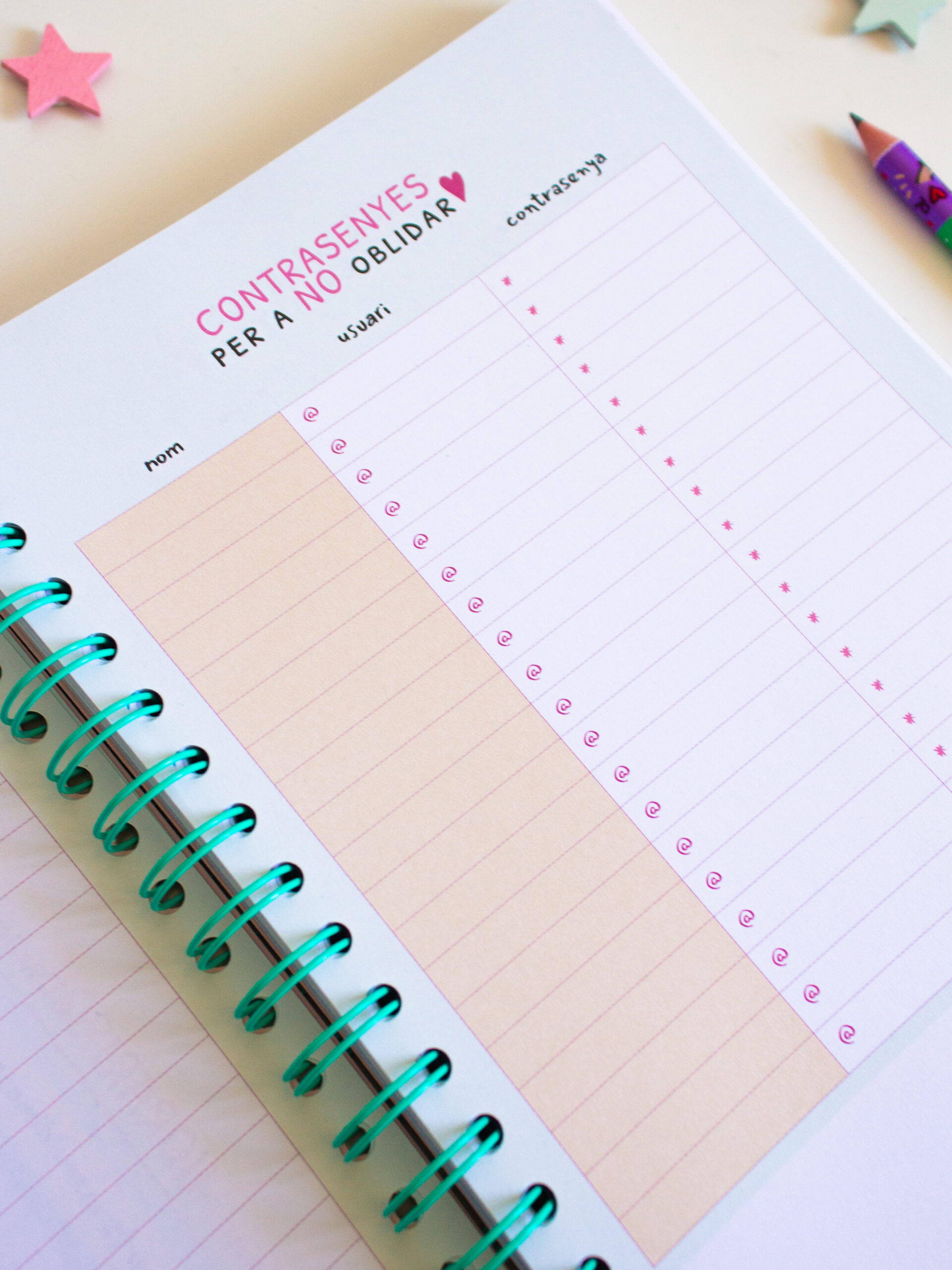 agenda bonita