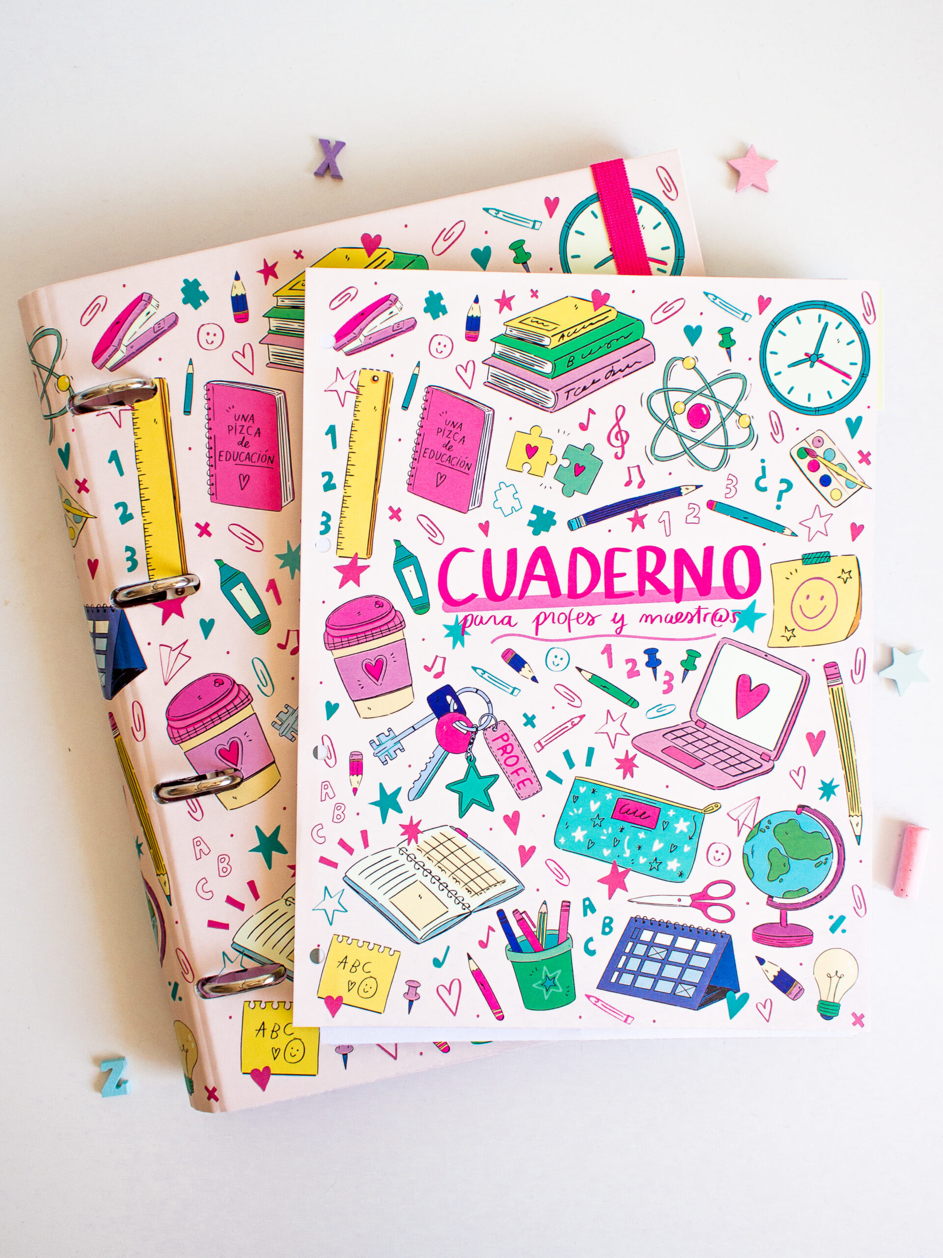 pack cuaderno y archivador