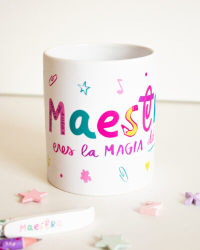 taza maestra eres la magia del aula
